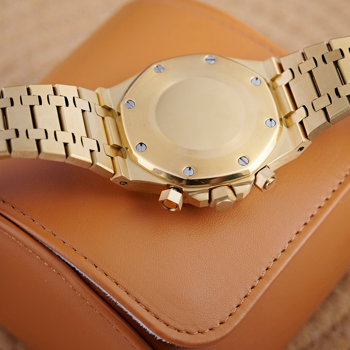 Royal Oak Octagon Chronograph - Yellow Gold / Champagne - photo 6