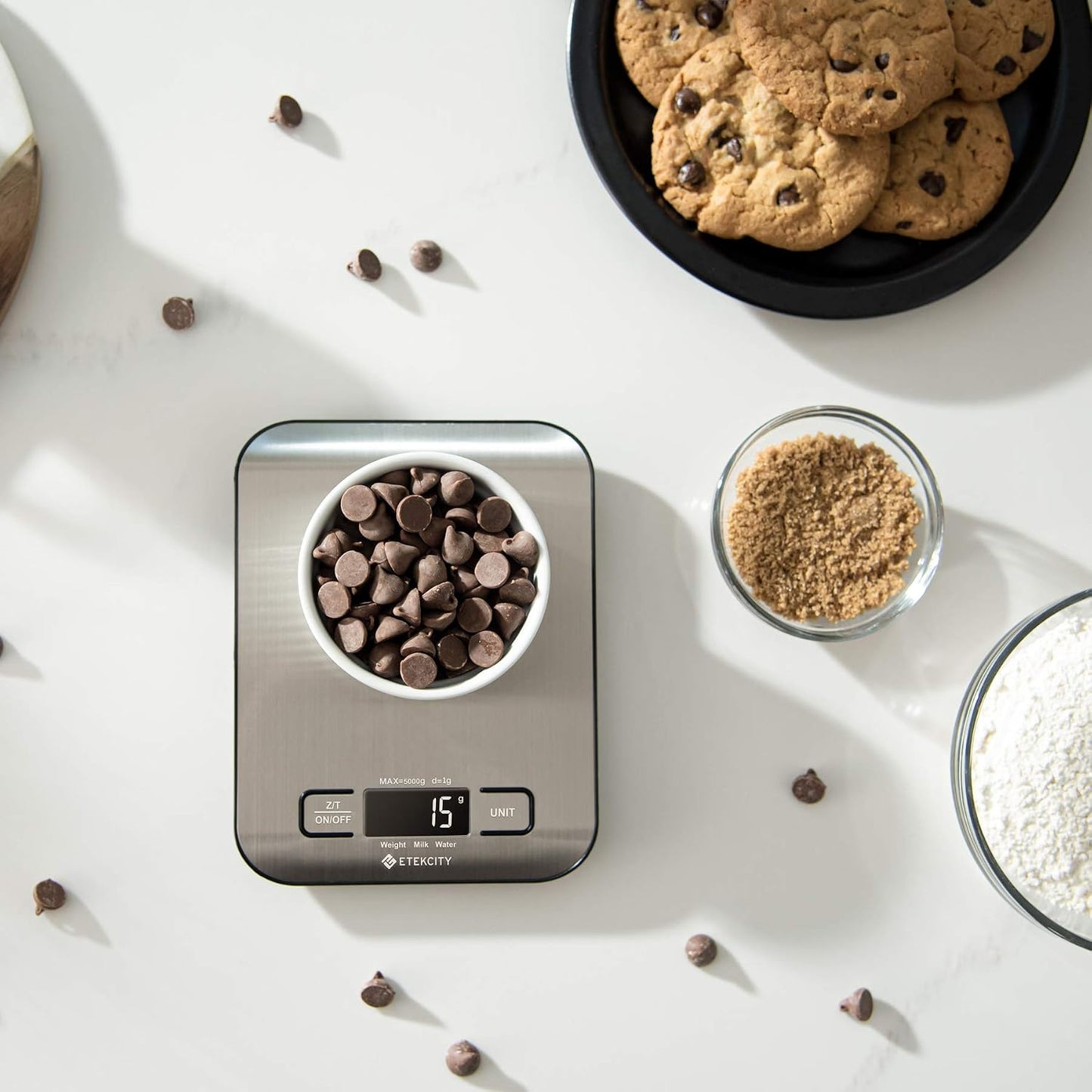 Etekcity Digital Kitchen Scale for Weight Loss & Baking - Model EK6015
