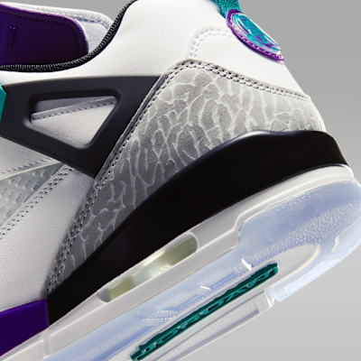 Jordan Spizike Low - White / Court Purple / Light Smoke Grey / Rio Teal - product image 8