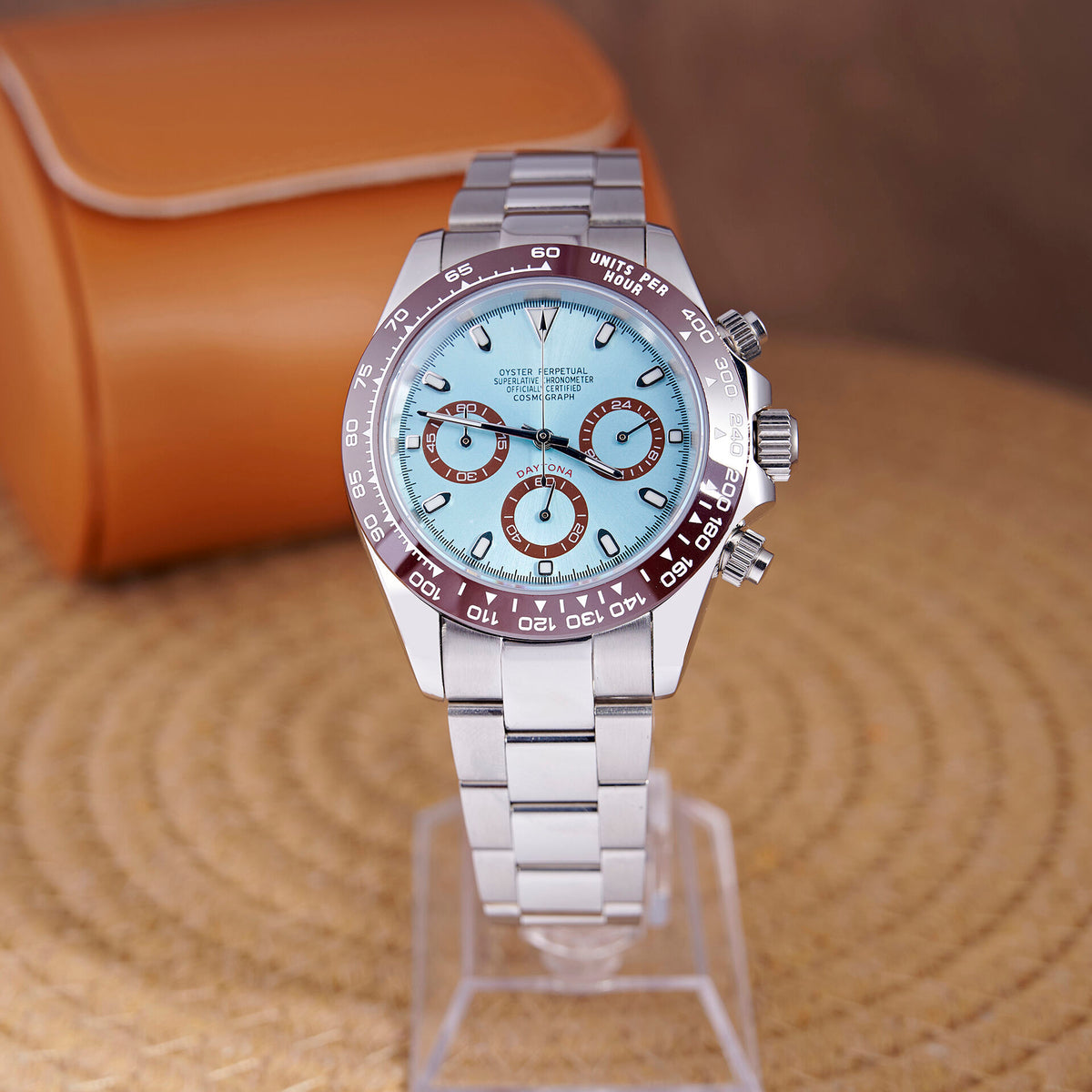 Daytona Glacier Chronograph - Ice Blue / Chestnut - photo 1