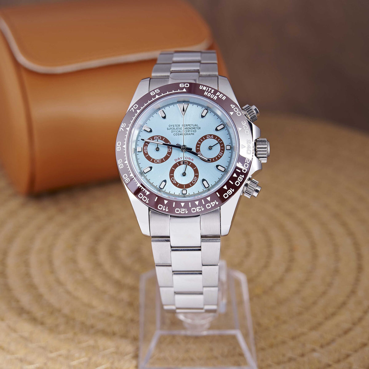 Daytona Glacier Chronograph - Ice Blue / Chestnut - photo 2