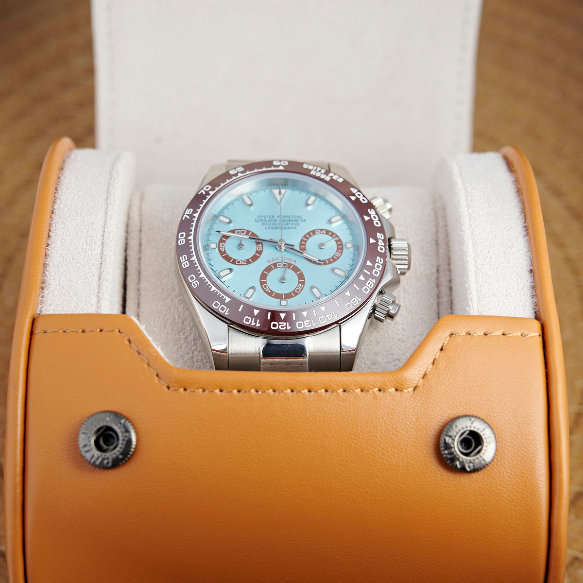 Daytona Glacier Chronograph - Ice Blue / Chestnut - photo 5