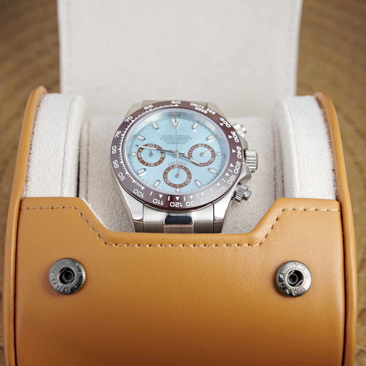 Daytona Glacier Chronograph - Ice Blue / Chestnut - photo 6