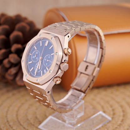 Royal Oak Octagon Chronograph - Rose Gold / Blue - photo 2