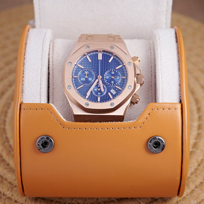 Royal Oak Octagon Chronograph - Rose Gold / Blue - photo 4