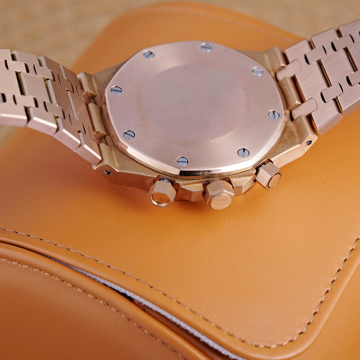 Royal Oak Octagon Chronograph - Rose Gold / Blue - photo 6