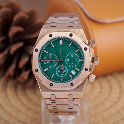 Royal Oak Octagon Chronograph - Rose Gold / Green - photo 1