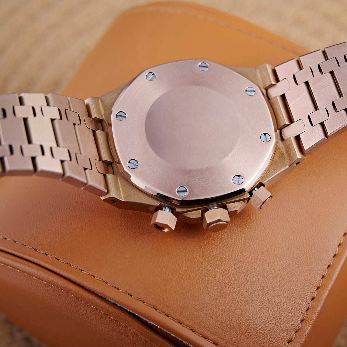 Royal Oak Octagon Chronograph - Rose Gold / Green - photo 5