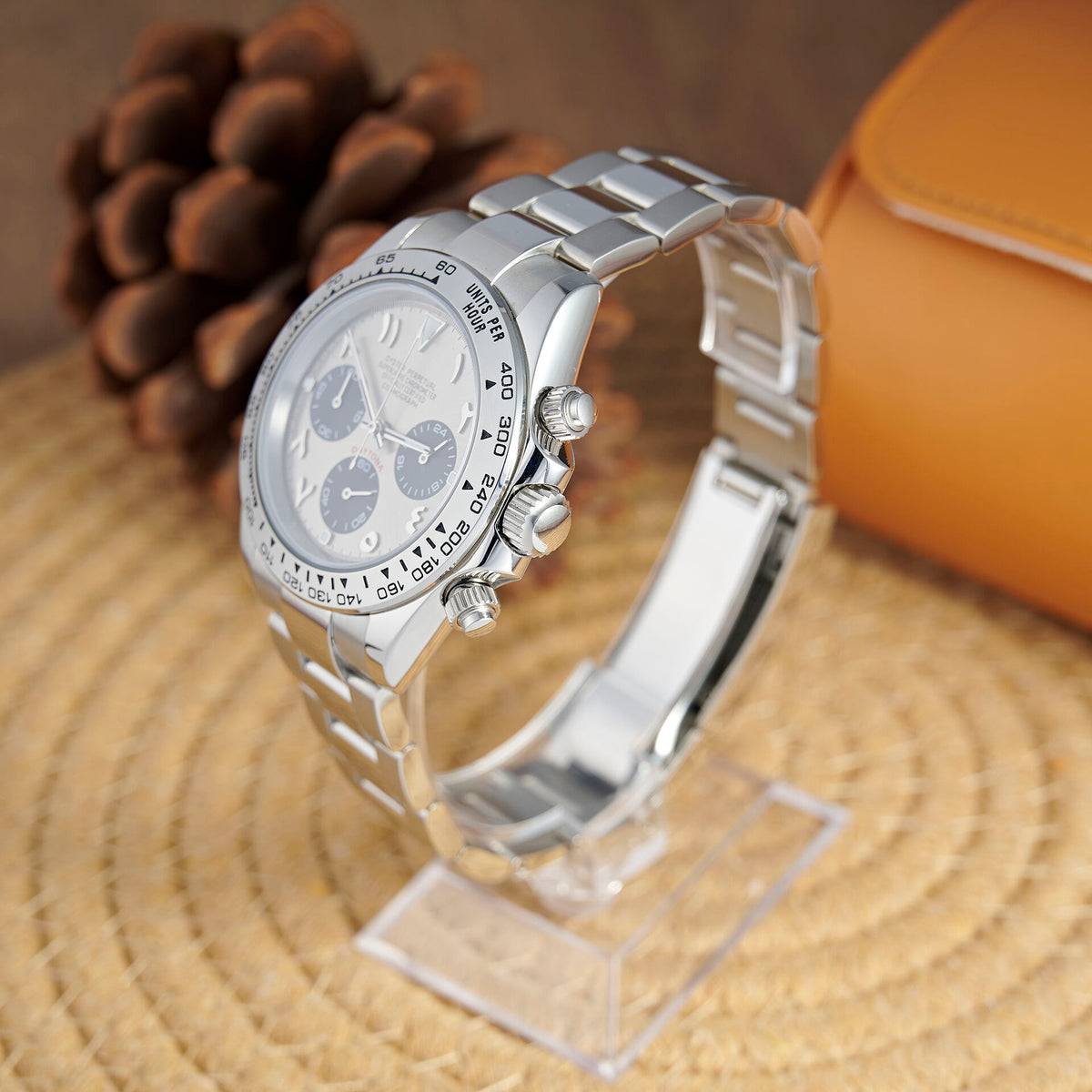 Daytona Graphite Arabic Chronograph - Steel - photo 2