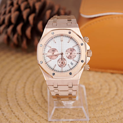 Royal Oak Octagon Chronograph - Rose Gold / Silver - photo 1