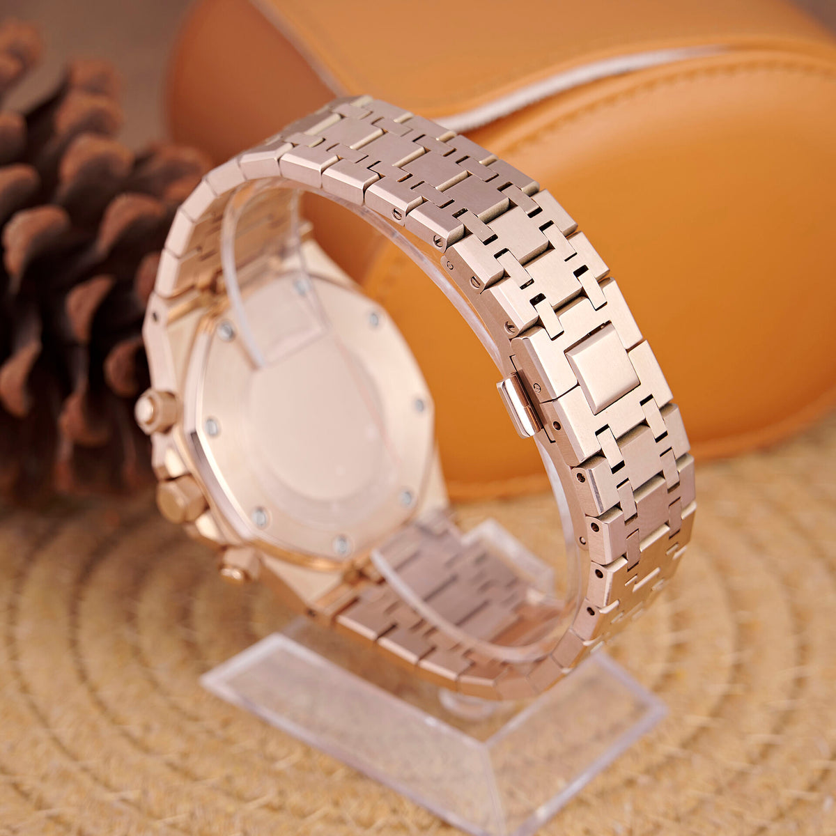 Royal Oak Octagon Chronograph - Rose Gold / Silver - photo 3
