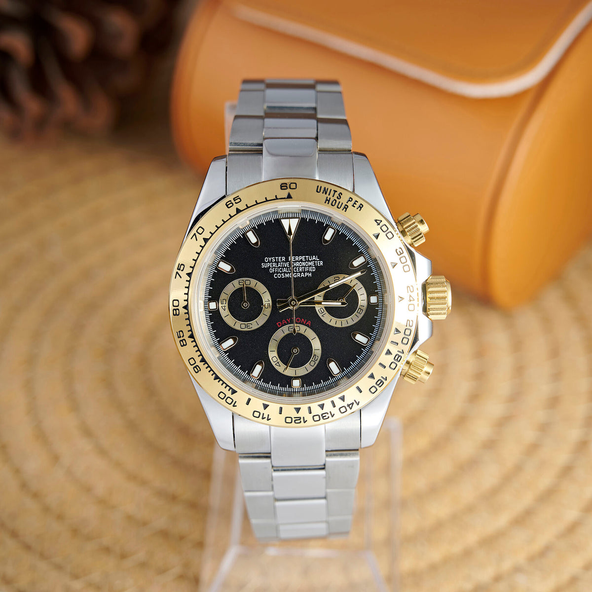 Daytona Dual Tone Chronograph - Black / Gold - photo 1