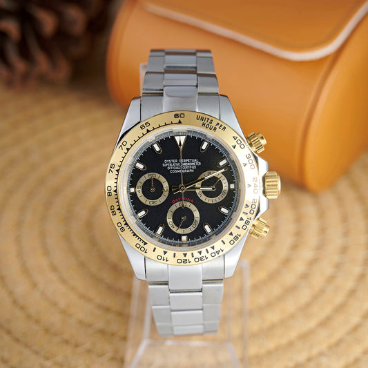 Daytona Dual Tone Chronograph - Black / Gold - photo 1