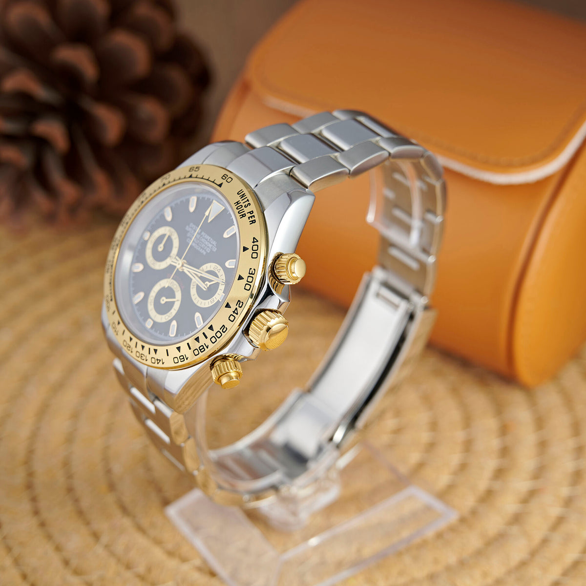Daytona Dual Tone Chronograph - Black / Gold - photo 2