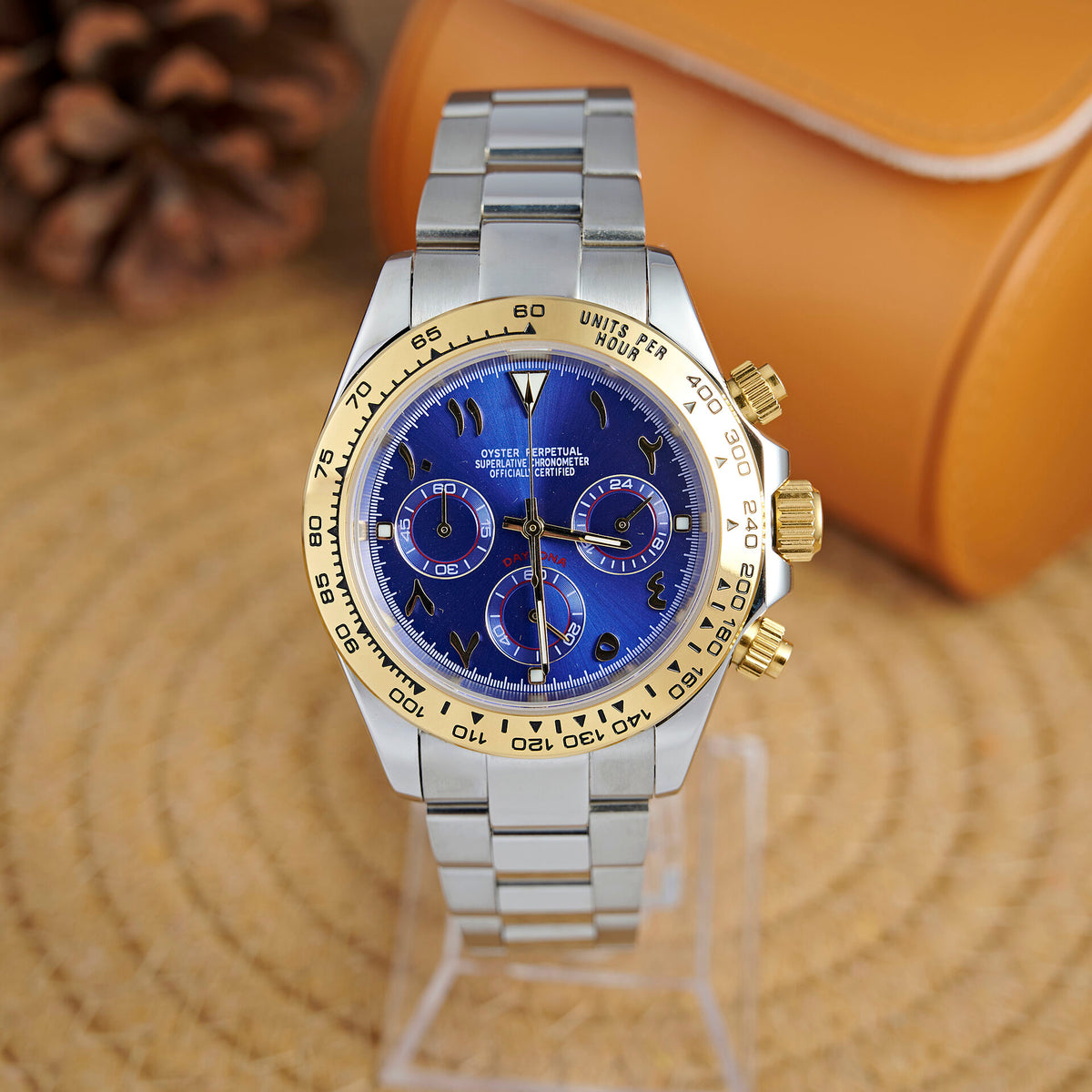 Daytona Azure Arabic Chronograph - Two-Tone - photo 1