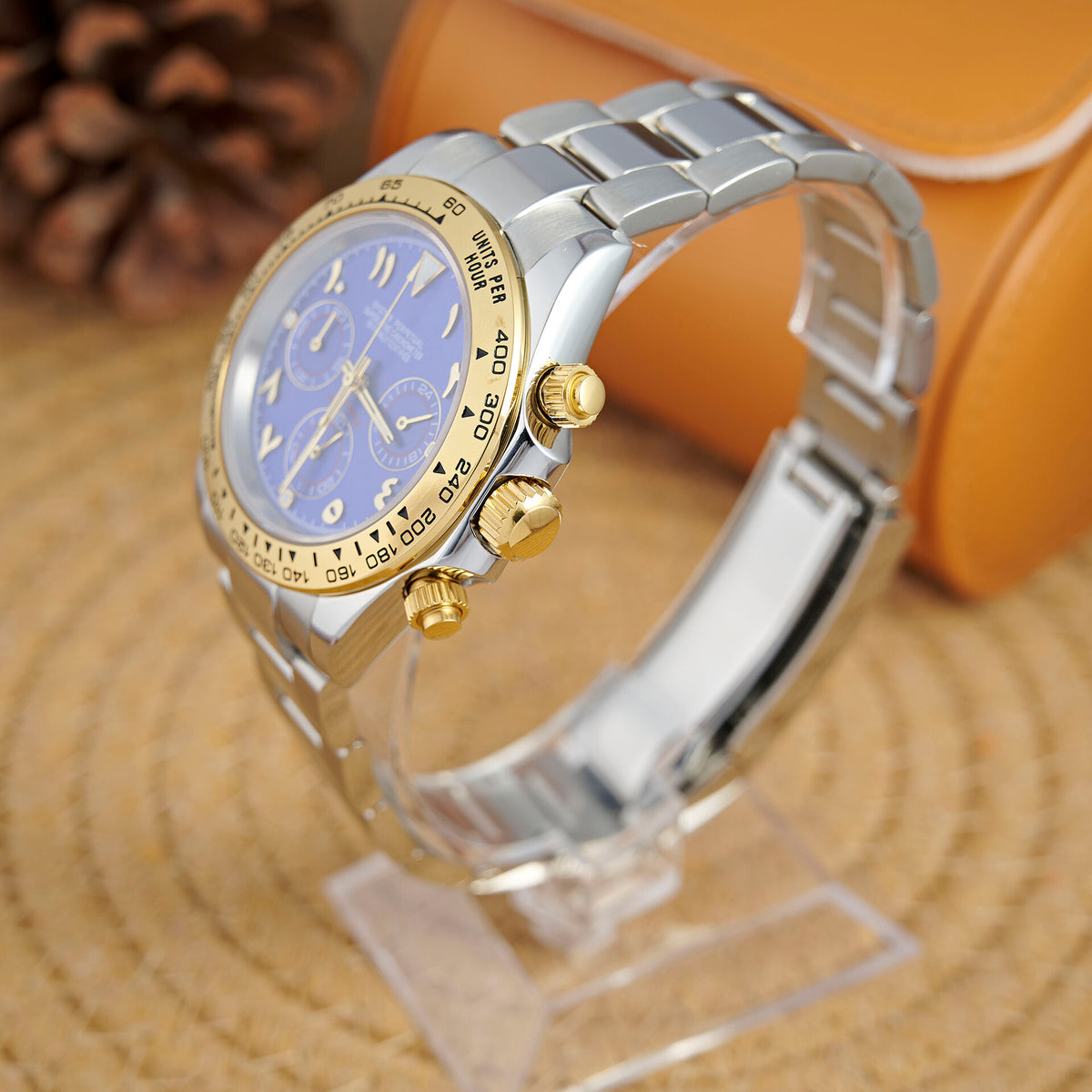 Daytona Azure Arabic Chronograph - Two-Tone - photo 2