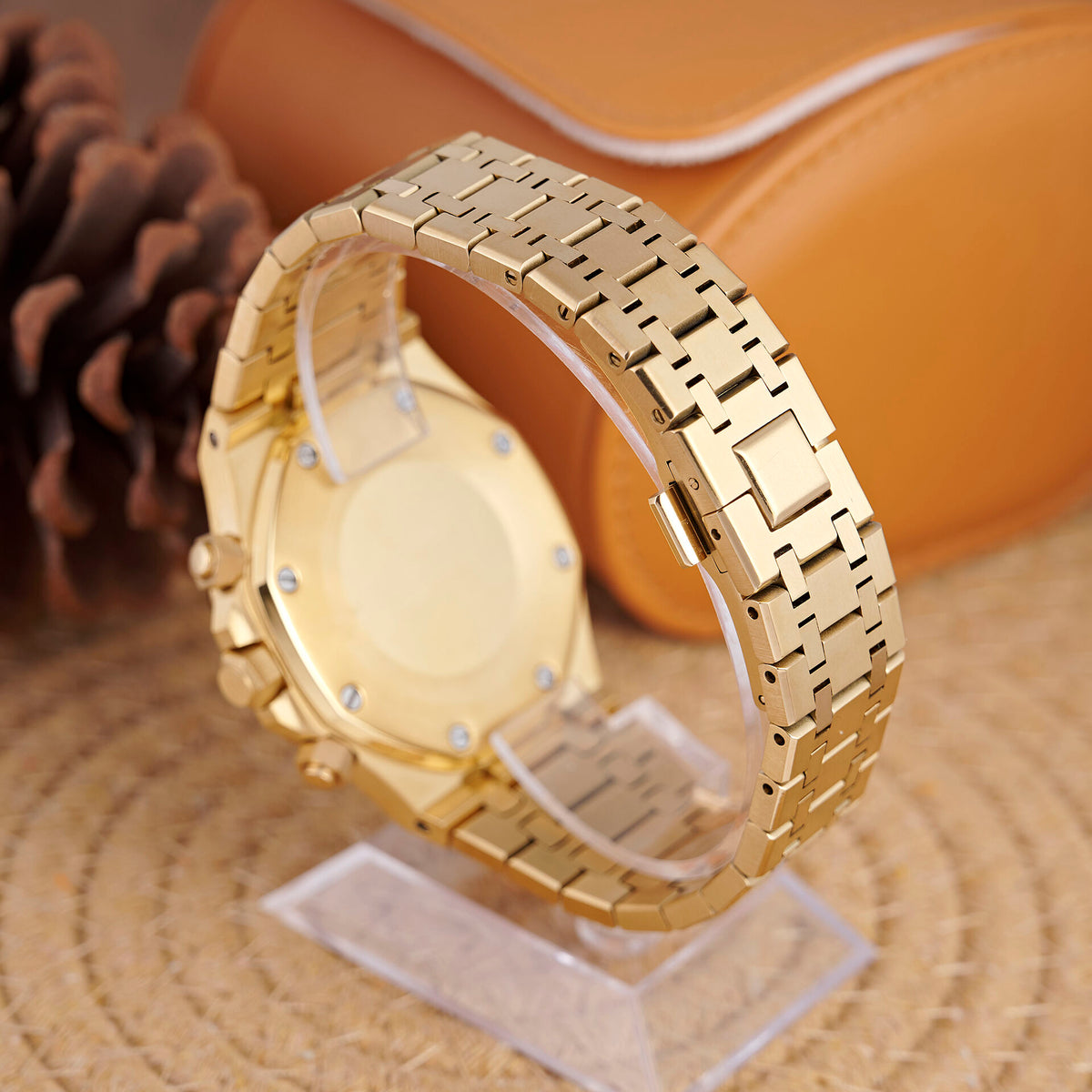 Royal Oak Octagon Chronograph - Yellow Gold / Champagne - photo 3