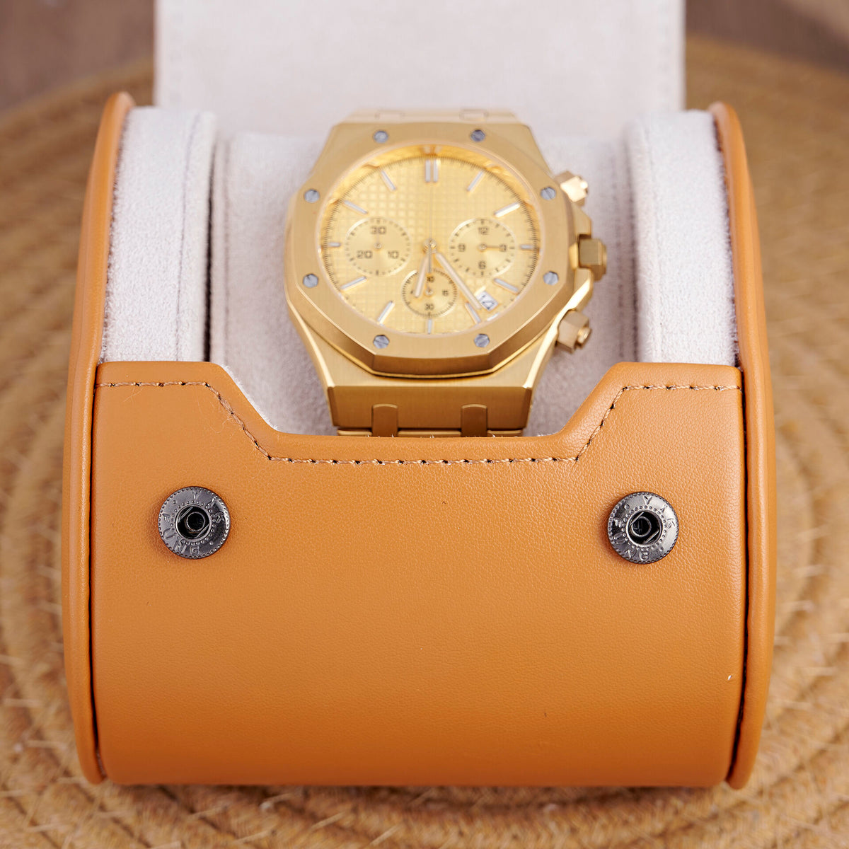 Royal Oak Octagon Chronograph - Yellow Gold / Champagne - photo 4