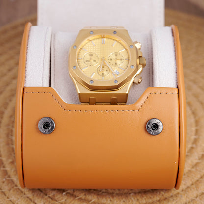 Royal Oak Octagon Chronograph - Yellow Gold / Champagne - photo 4