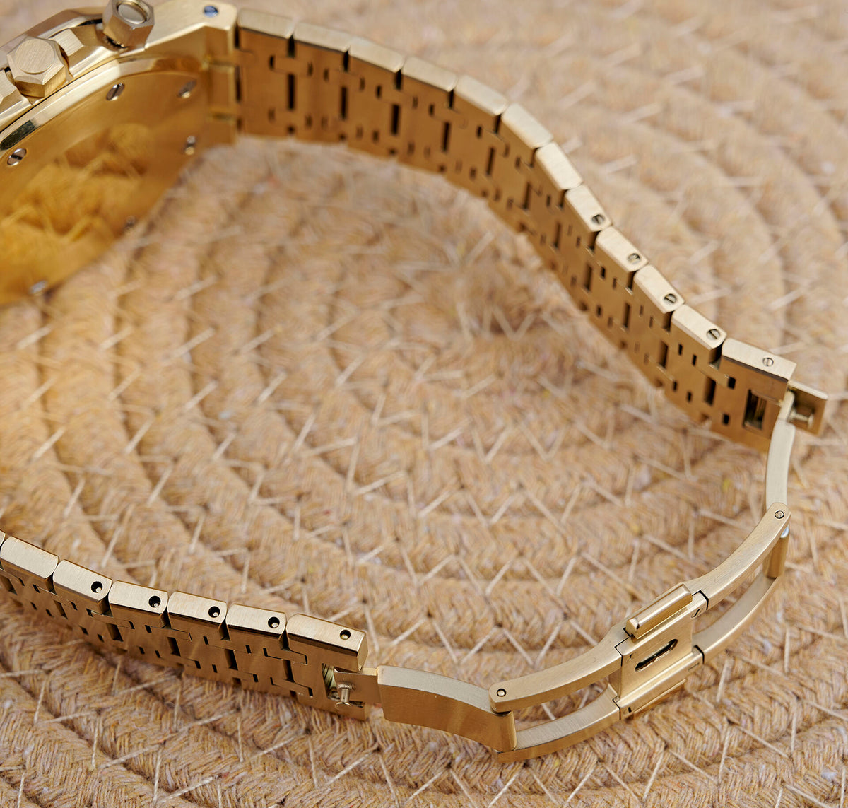 Royal Oak Octagon Chronograph - Yellow Gold / Champagne - photo 5
