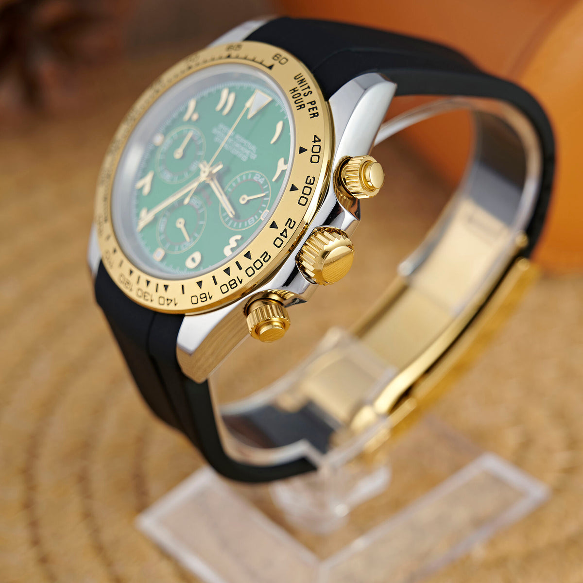 Daytona Emerald Rally Chronograph - Two-Tone Rubber - photo 2