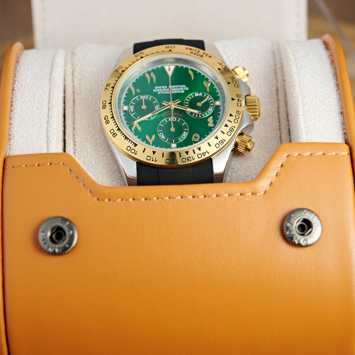 Daytona Emerald Rally Chronograph - Two-Tone Rubber - photo 5