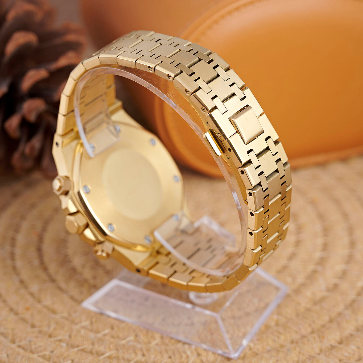 Royal Oak Octagon Chronograph - Yellow Gold / Blue - photo 4