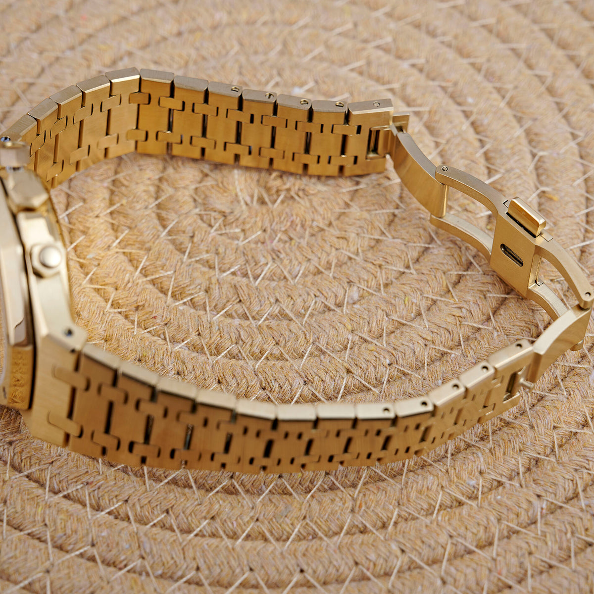 Royal Oak Octagon Chronograph - Yellow Gold / Blue - photo 5