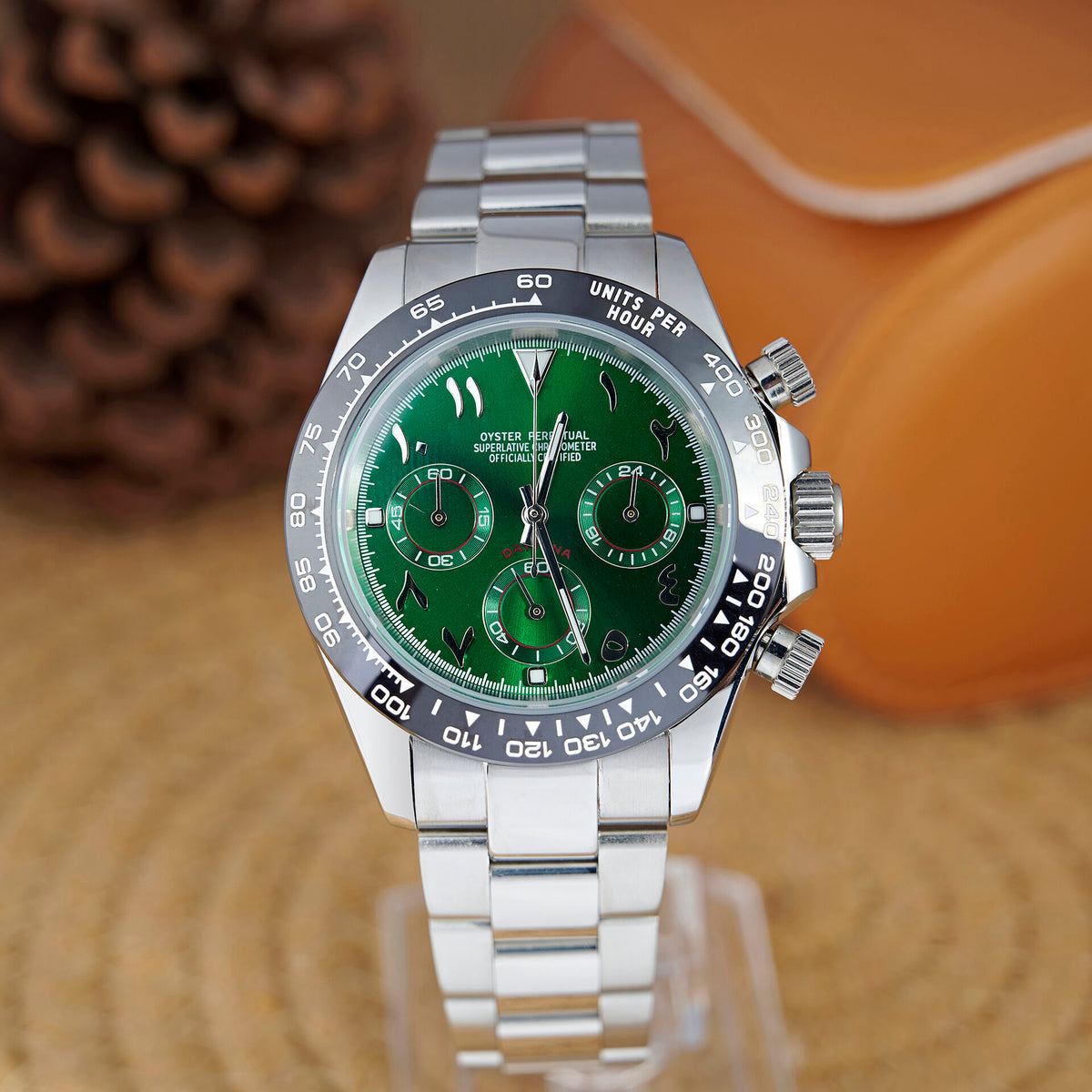 Daytona Verdant Chronograph - Steel / Black Bezel - photo 1