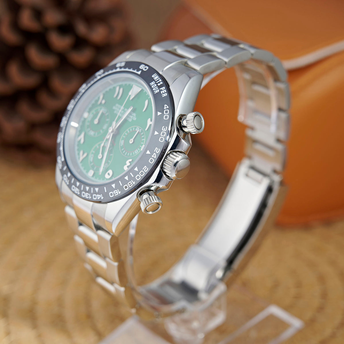 Daytona Verdant Chronograph - Steel / Black Bezel - photo 2