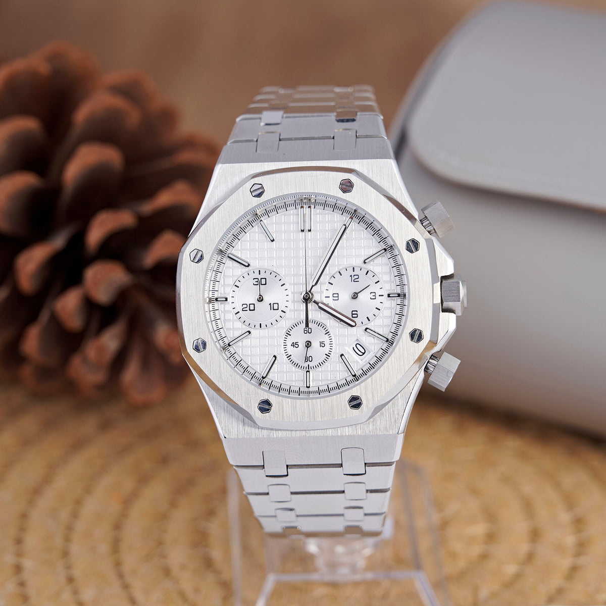 Royal Oak Octagon Chronograph - Steel / Silver - photo 1