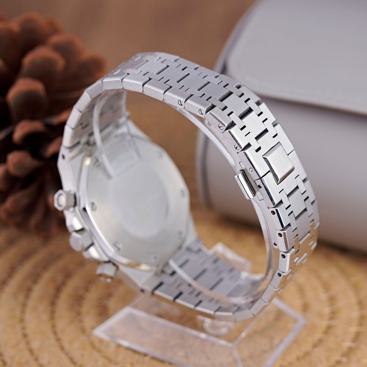Royal Oak Octagon Chronograph - Steel / Silver - photo 3