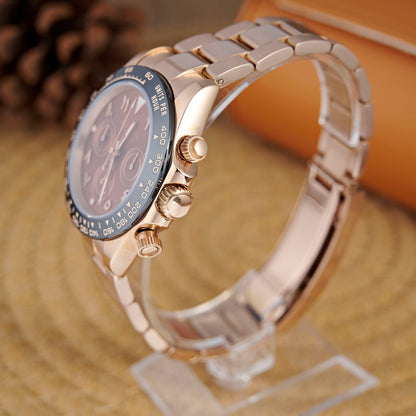 Daytona Espresso Chronograph - Rose Gold / Black Bezel - photo 2