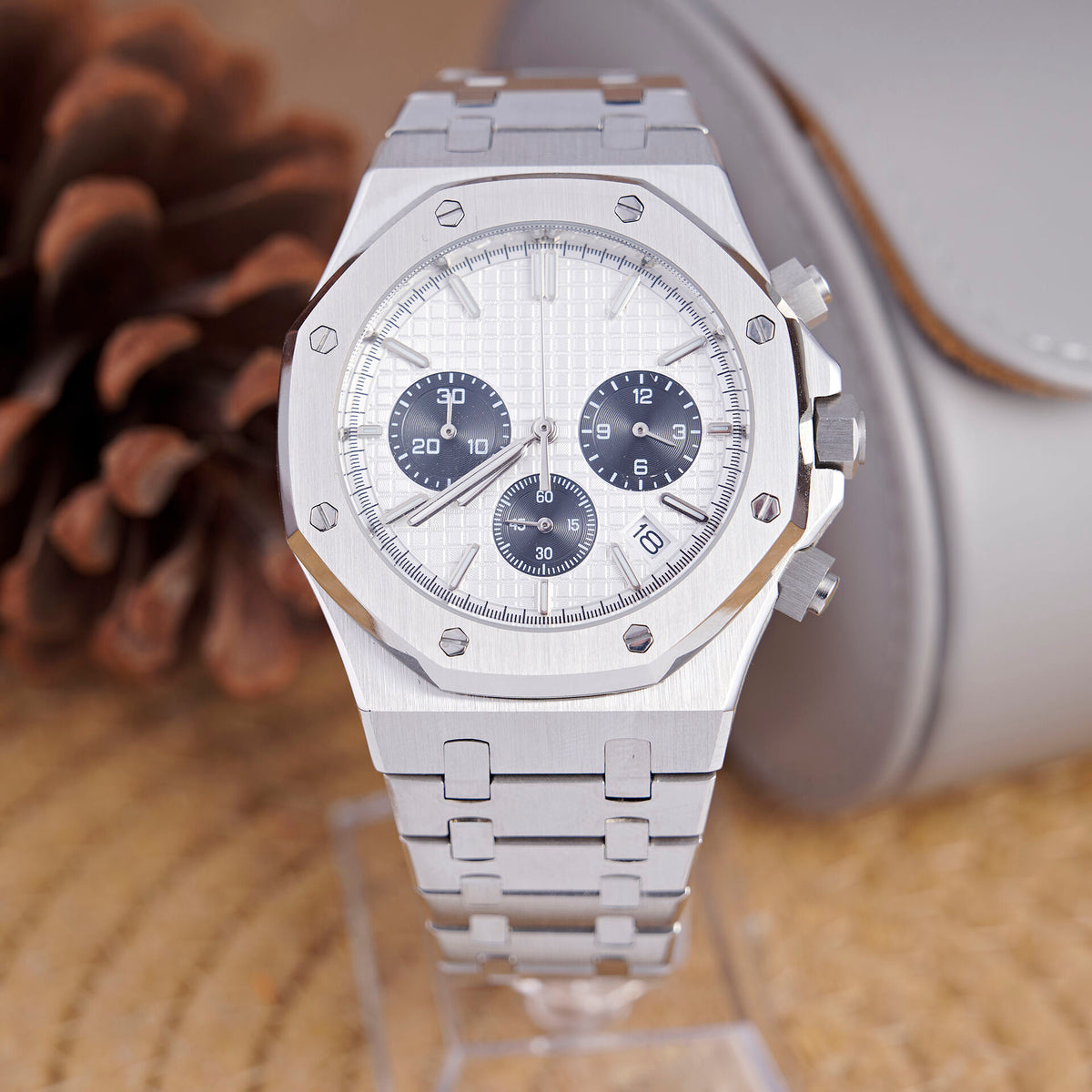 Royal Oak Octagon Chronograph - Steel / Panda - photo 1