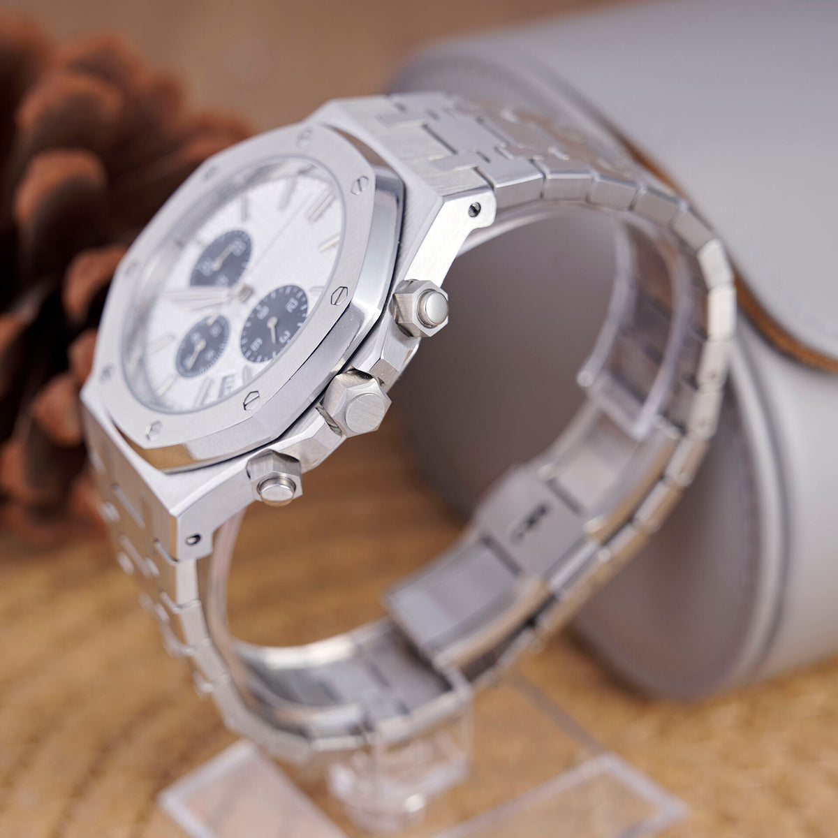Royal Oak Octagon Chronograph - Steel / Panda - photo 2