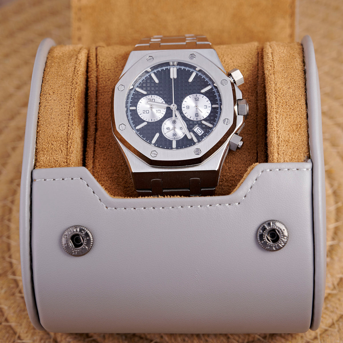 Royal Oak Octagon Chronograph - Steel / Black - 26240ST - photo 4