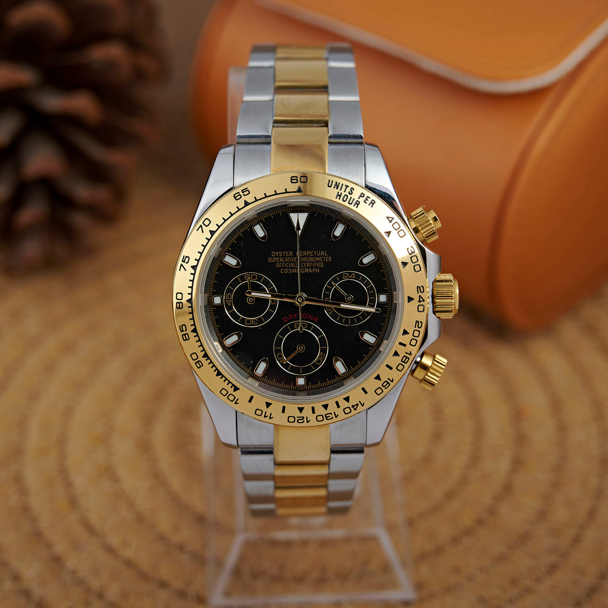 Daytona Dual Finish Chronograph - Black Oyster - photo 1