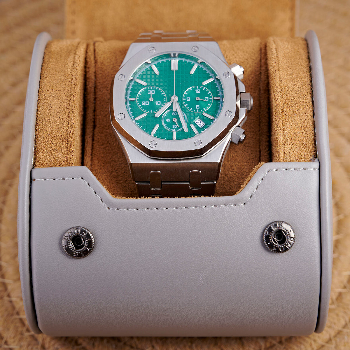 Royal Oak Octagon Chronograph - Steel / Green - photo 4