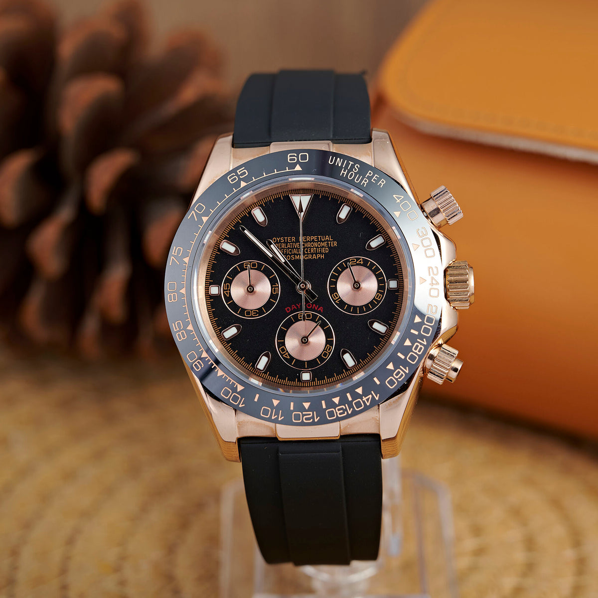 Daytona Midnight Oysterflex Chronograph - Rose Gold - photo 1