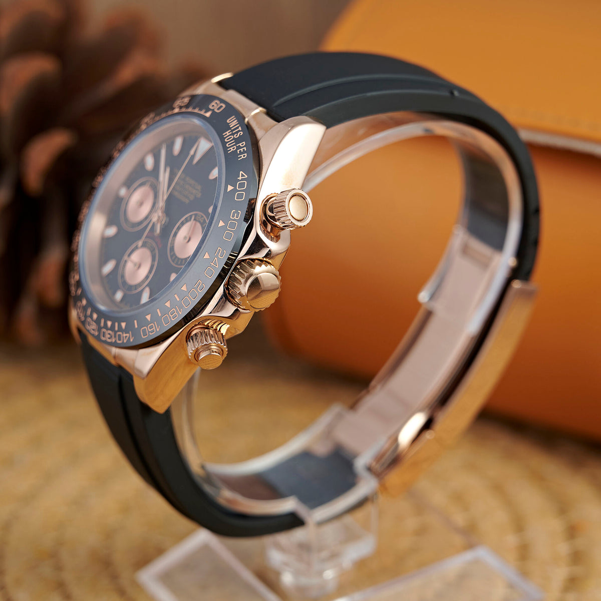 Daytona Midnight Oysterflex Chronograph - Rose Gold - photo 2