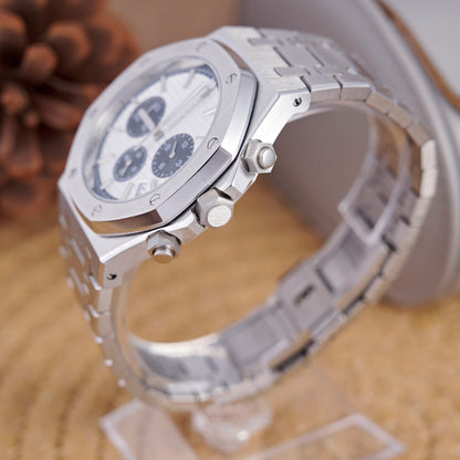 Royal Oak Octagon Chronograph - Steel / Panda Blue Flange - 26331ST - photo 2