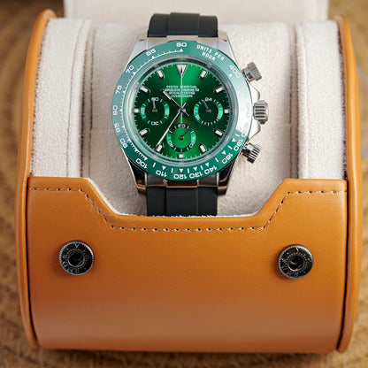 Daytona Emerald Lagoon Chronograph - Green On Rubber - photo 4