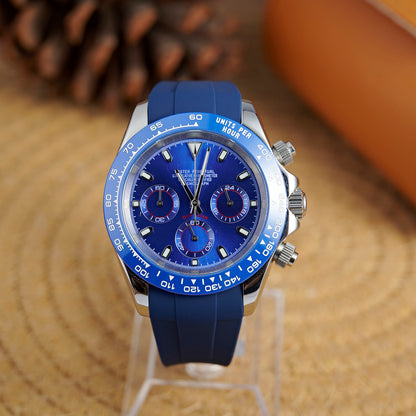 Daytona Azure Flex Chronograph - Blue Rubber - photo 1