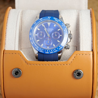 Daytona Azure Flex Chronograph - Blue Rubber - photo 4