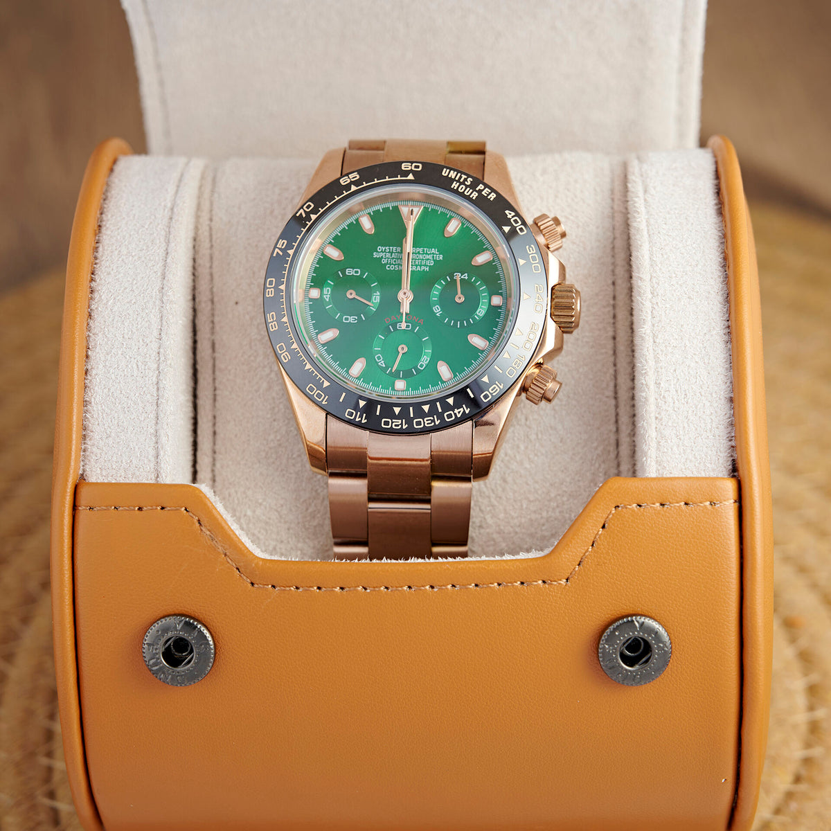 Daytona Evergreen Chronograph - Rose Gold / Green - photo 4