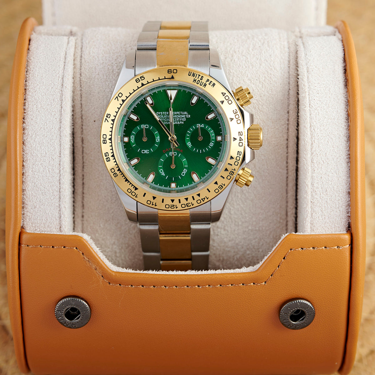 Daytona Twin Gold Chronograph - Green - photo 4
