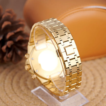 Royal Oak Octagon Chronograph - Yellow Gold / Green - photo 3