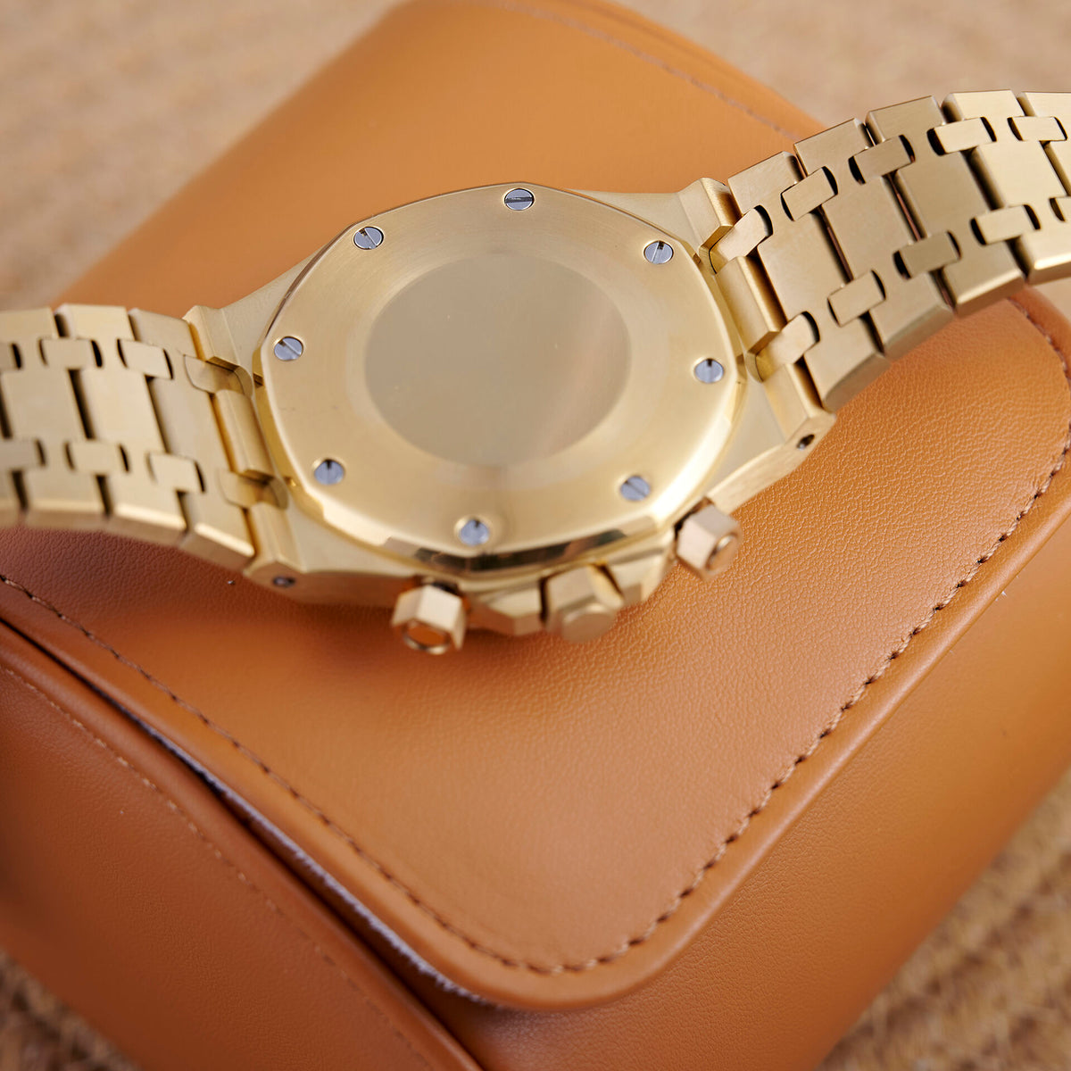 Royal Oak Octagon Chronograph - Yellow Gold / Green - photo 6
