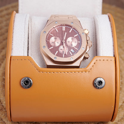 Royal Oak Octagon Chronograph - Rose Gold / Burgundy - photo 4