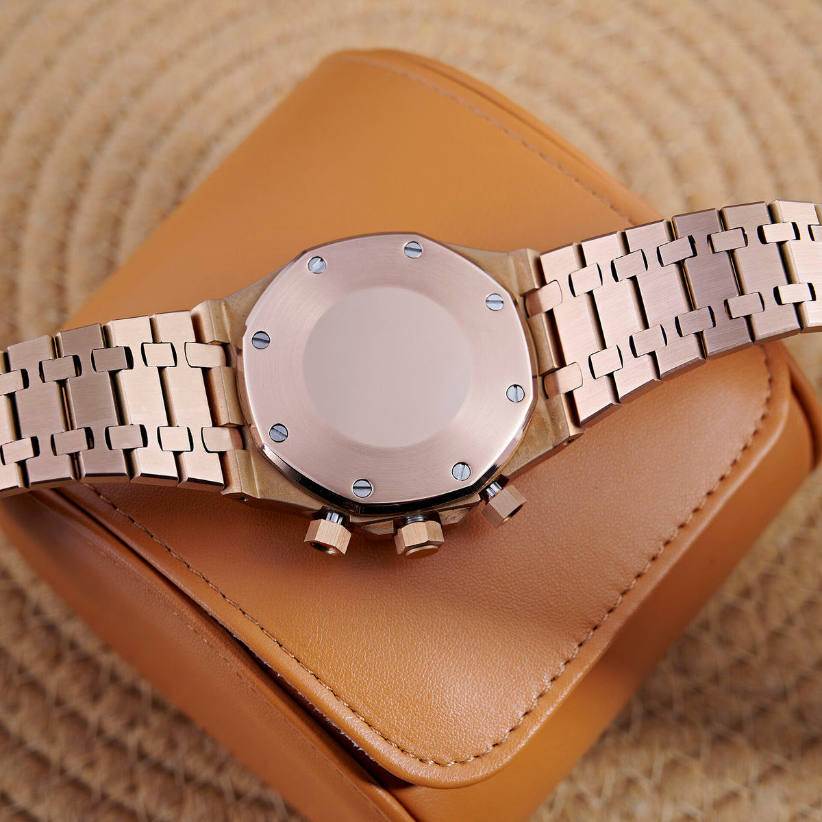 Royal Oak Octagon Chronograph - Rose Gold / Burgundy - photo 5